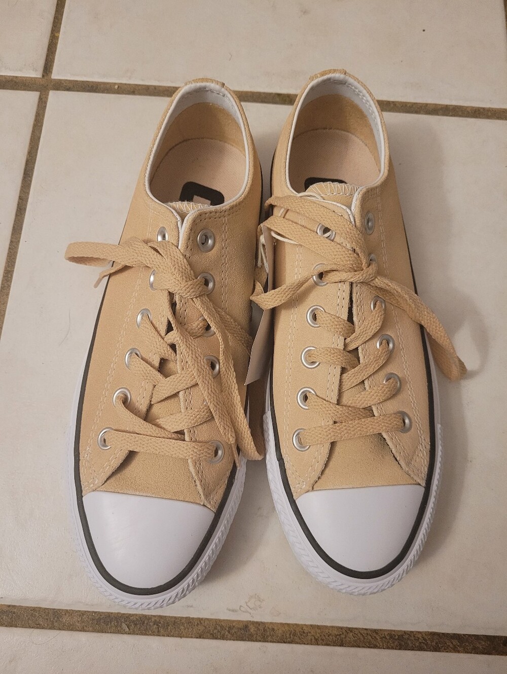 NWT Converse CONS Chuck Taylor All Star Pro Suede Coastal Dune Tan Women 8.5
